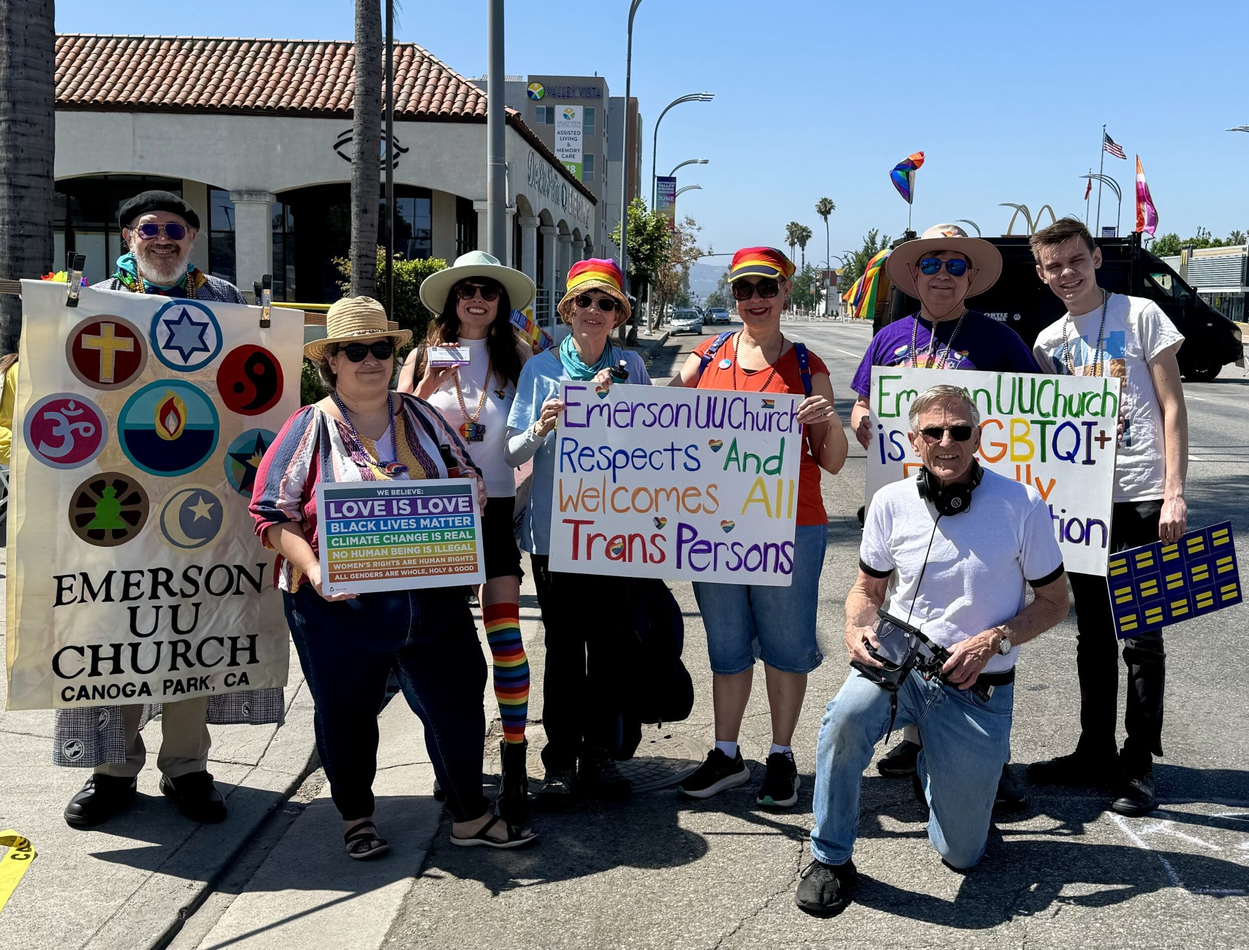 SF Valley Pride march